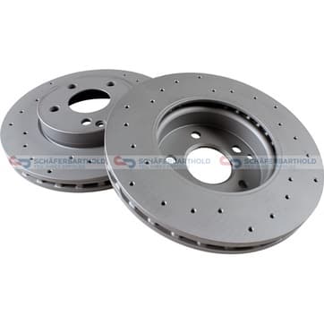 Bromsskiva, Framaxel — Framaxel från Autofrance