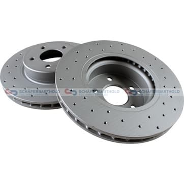 Bromsskiva, Framaxel — Framaxel från Autofrance