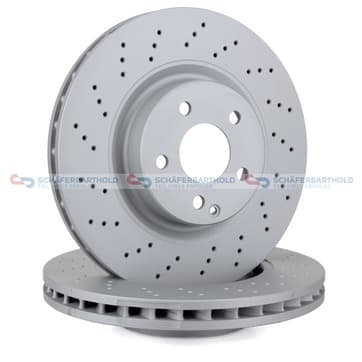 Bromsskiva, Framaxel — Framaxel från Autofrance