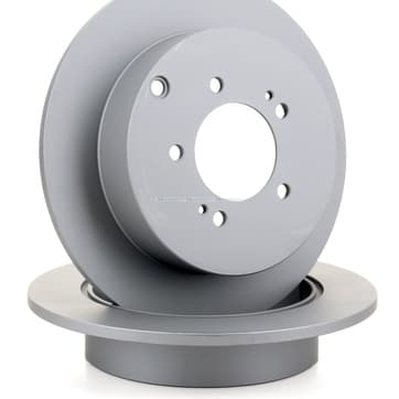 Bromsskiva, Bakaxel — Bakaxel från Autofrance