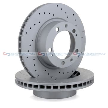 Bromsskiva, Framaxel — Framaxel från Autofrance