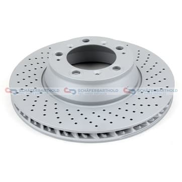 Bromsskiva, Bakaxel höger — Bakaxel höger från Autofrance