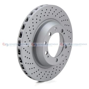 Bromsskiva, Bakaxel vänster — Bakaxel vänster från Autofrance