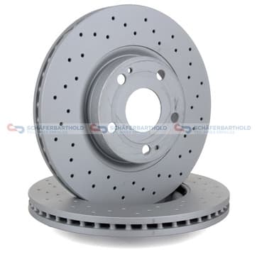 Bromsskiva, Framaxel — Framaxel från Autofrance