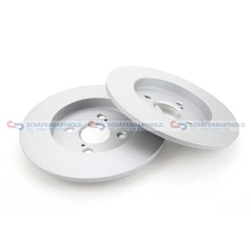 Bromsskiva, Bakaxel — Bakaxel från Autofrance