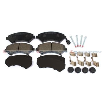 Bromsbeläggssats, Framaxel — Framaxel från Autofrance