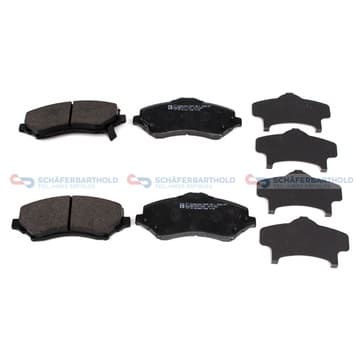 Bromsbeläggssats, Framaxel — Framaxel från Autofrance