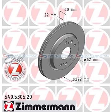 Bromsskiva, Framaxel — Framaxel från Autofrance