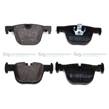 Bromsbeläggssats, Bakaxel — Bakaxel från Autofrance