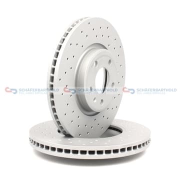 Bromsskiva, Framaxel — Framaxel från Autofrance