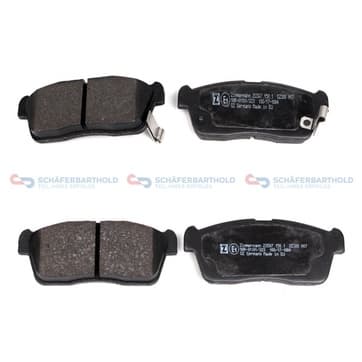 Bromsbeläggssats, Framaxel — Framaxel från Autofrance