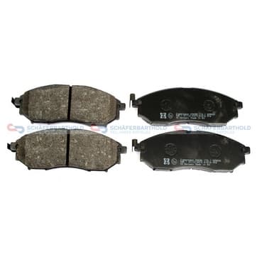 Bromsbeläggssats, Framaxel — Framaxel från Autofrance