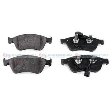 Bromsbeläggssats, Framaxel — Framaxel från Autofrance