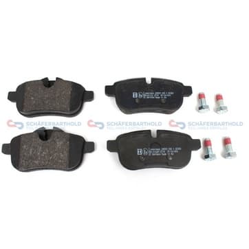 Bromsbeläggssats, Bakaxel — Bakaxel från Autofrance