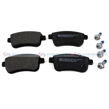 Bromsbeläggssats, Bakaxel — Bakaxel från Autofrance