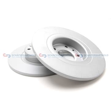 Bromsskiva, Bakaxel — Bakaxel från Autofrance