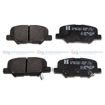 Bromsbeläggssats, Bakaxel — Bakaxel från Autofrance