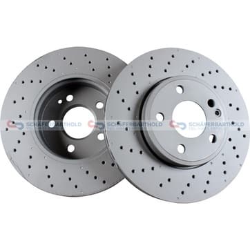 Bromsskiva, Framaxel — Framaxel från Autofrance