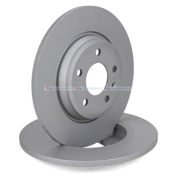 Bromsskiva, Bakaxel — Bakaxel från Autofrance