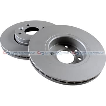 Bromsskiva, Framaxel — Framaxel från Autofrance