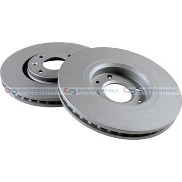 Bromsskiva, Framaxel — Framaxel från Autofrance