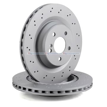 Bromsskiva, Bakaxel — Bakaxel från Autofrance