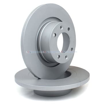 Bromsskiva, Bakaxel — Bakaxel från Autofrance