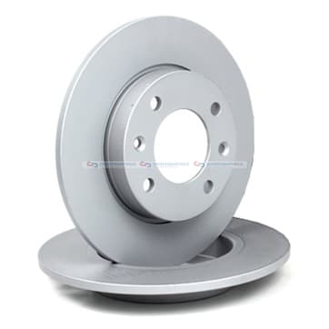 Bromsskiva, Bakaxel — Bakaxel från Autofrance