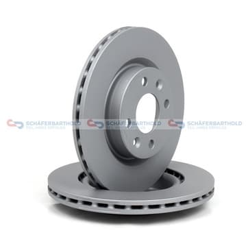 Bromsskiva, Framaxel — Framaxel från Autofrance