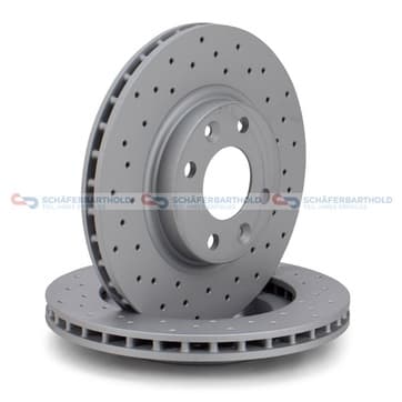 Bromsskiva, Framaxel — Framaxel från Autofrance