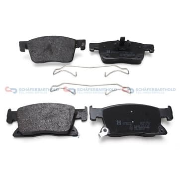 Bromsbeläggssats, Framaxel — Framaxel från Autofrance