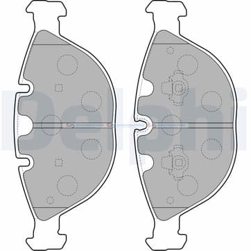 Bromsbeläggssats, Framaxel — Framaxel från Autofrance