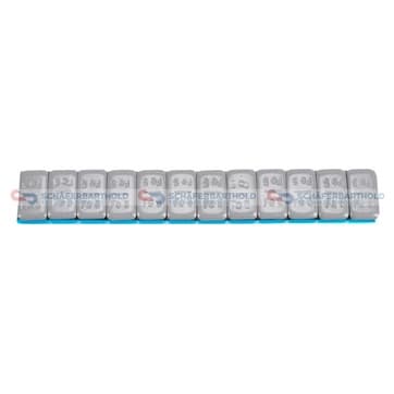 Balansvikt 100x 60g Stahl grau