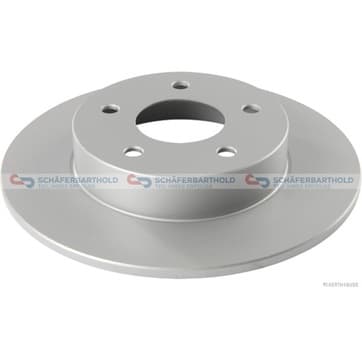 Bromsskiva, Bakaxel — Bakaxel från Autofrance