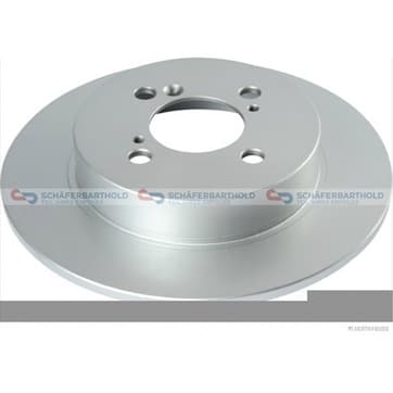 Bromsskiva, Bakaxel — Bakaxel från Autofrance