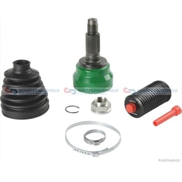 Knutsats, drivaxel, Framaxel, på hjulsidan — Framaxel, på hjulsidan från Autofrance