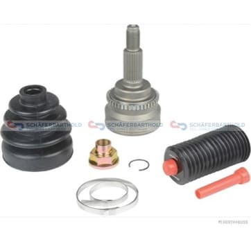 Knutsats, drivaxel, Framaxel, på hjulsidan — Framaxel, på hjulsidan från Autofrance