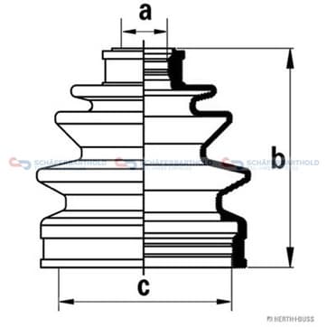 Damasksats, drivaxel från Autofrance