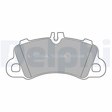 Bromsbeläggssats, Framaxel — Framaxel från Autofrance