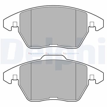 Bromsbeläggssats, Framaxel — Framaxel från Autofrance