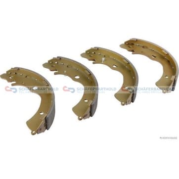 Bromsbandssats 35,5 Ø-220mm från Autofrance