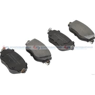 Bromsbeläggssats, Framaxel — Framaxel från Autofrance