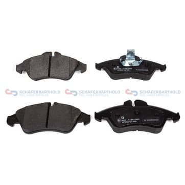 Bromsbeläggssats, Framaxel — Framaxel från Autofrance