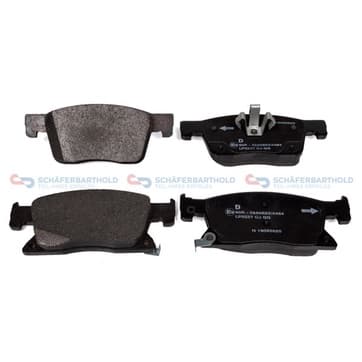 Bromsbeläggssats, Framaxel — Framaxel från Autofrance