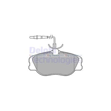 Bromsbeläggssats, Framaxel — Framaxel från Autofrance