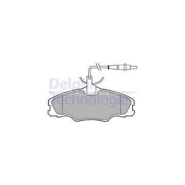Bromsbeläggssats, Framaxel — Framaxel från Autofrance