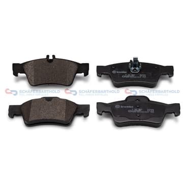 Bromsbeläggssats, Bakaxel — Bakaxel från Autofrance