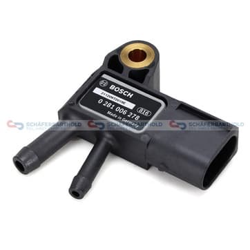 Givare, avgastryck från Autofrance