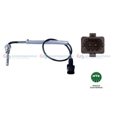 Sensor, avgastemperatur