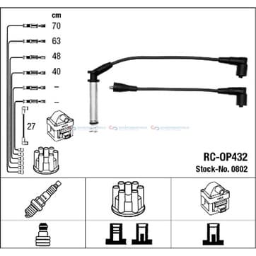 Tändkabelsats 5 från Autofrance
